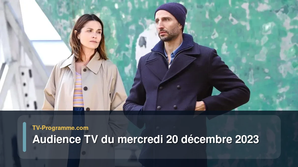Audiences TV et audimat en prime time du Mercredi 20 décembre 2023