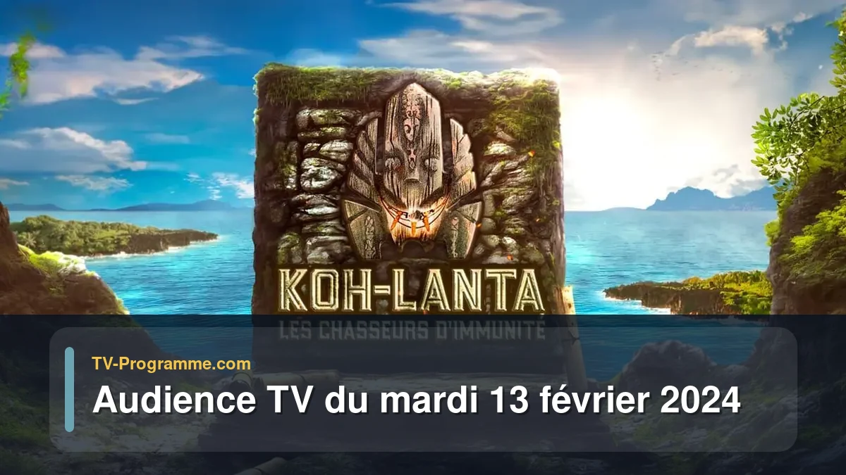 Audiences TV et audimat en prime time du Mardi 13 février 2024