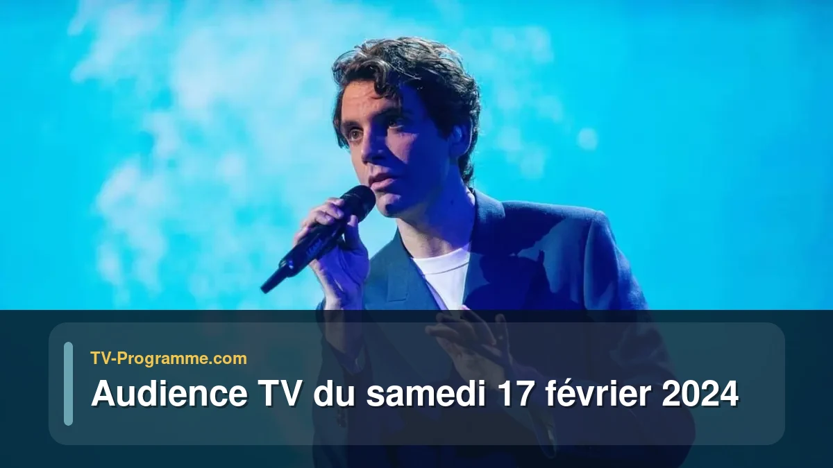 Audiences TV et audimat en prime time du Samedi 17 février 2024