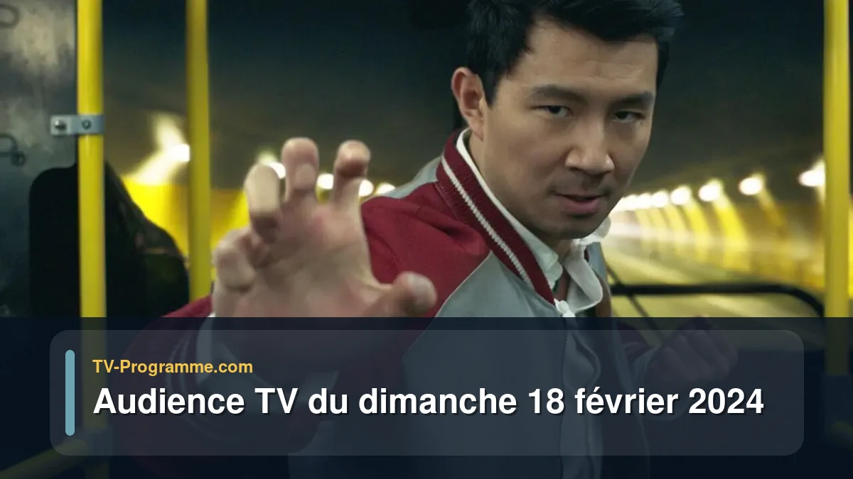 Audiences TV et audimat en prime time du Dimanche 18 février 2024