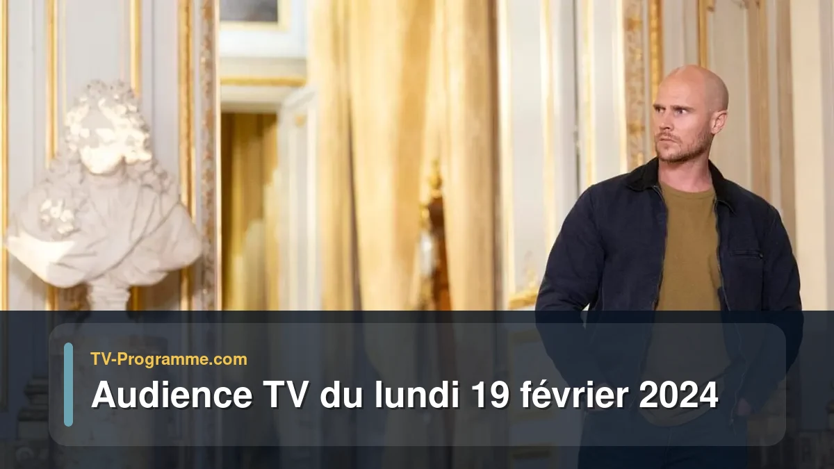 Audiences TV et audimat en prime time du Lundi 19 février 2024