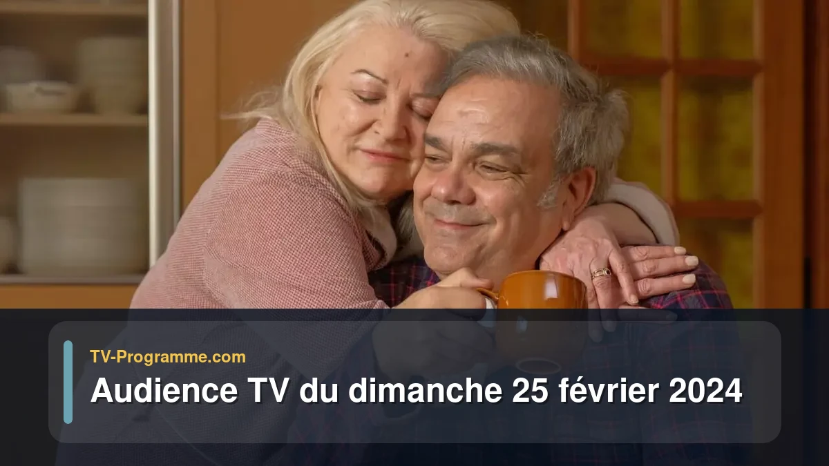 Audiences TV et audimat en prime time du Dimanche 25 février 2024