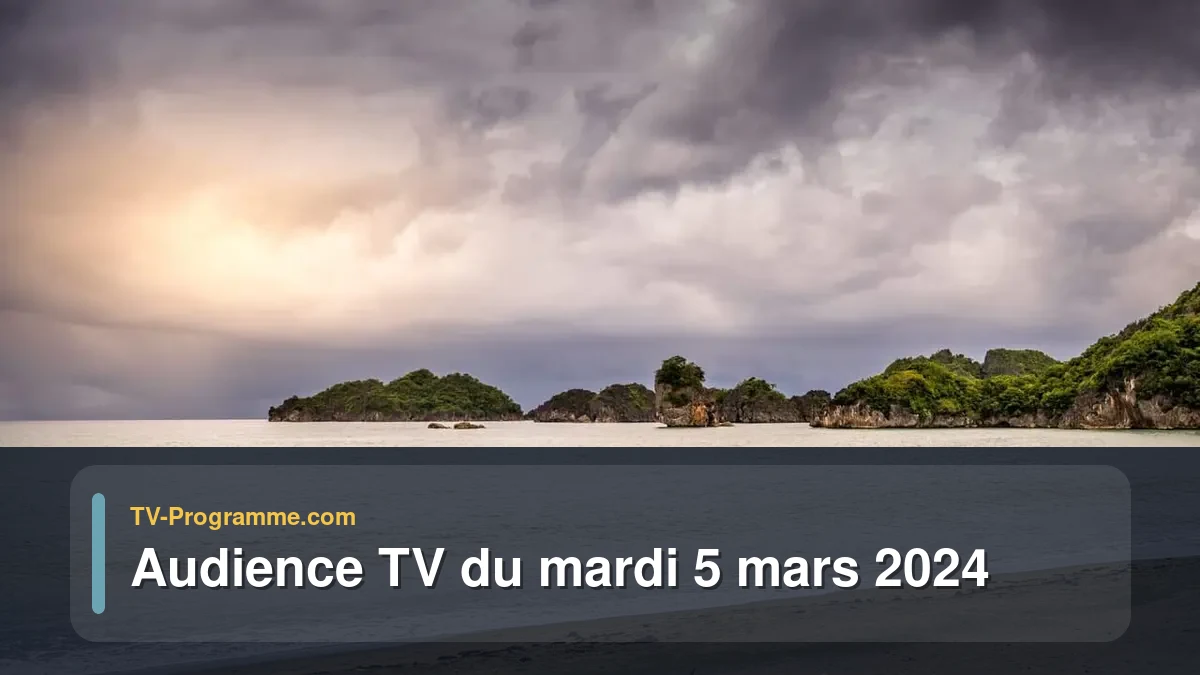 Audiences TV et audimat en prime time du Mardi 5 mars 2024