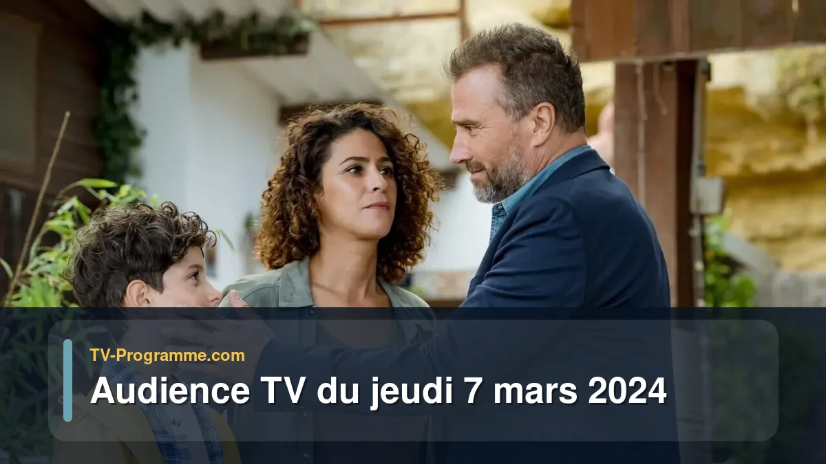 Audiences TV et audimat en prime time du Jeudi 7 mars 2024
