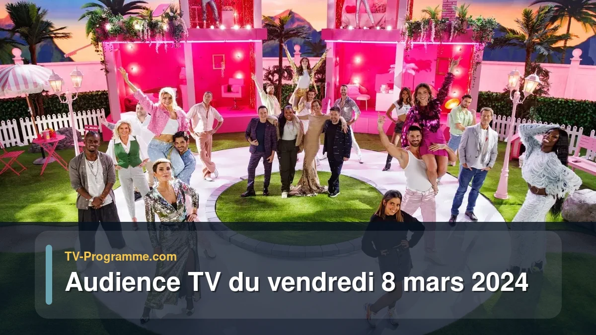 Audiences TV et audimat en prime time du Vendredi 8 mars 2024