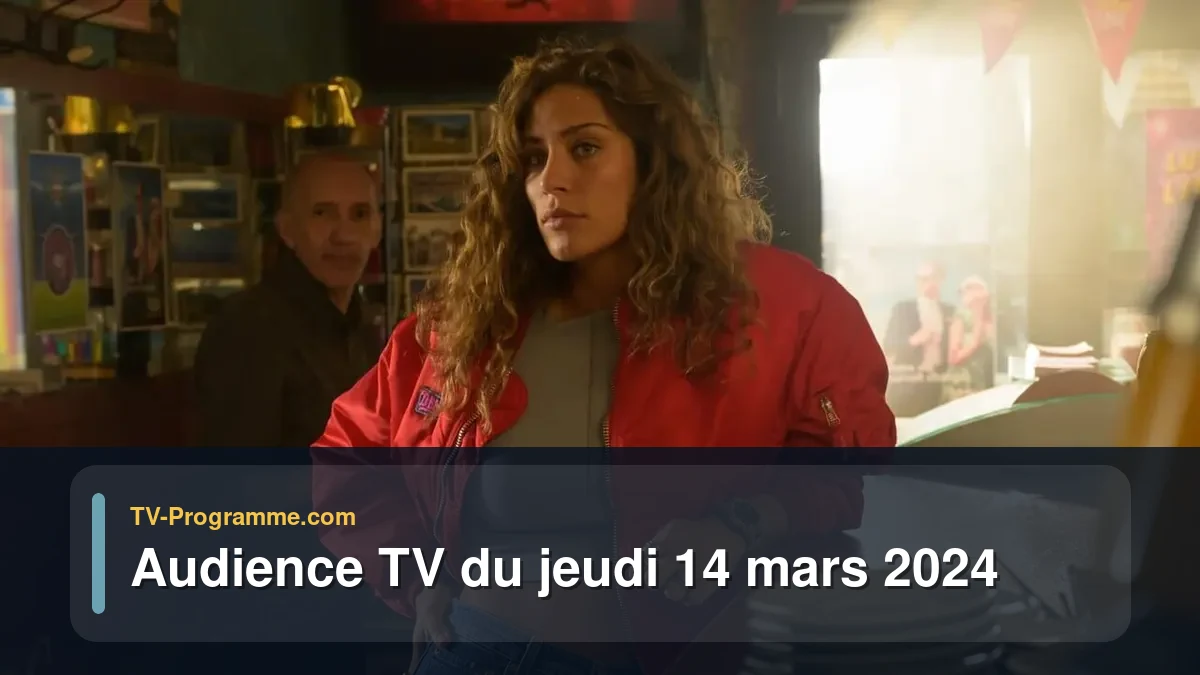 Audiences TV et audimat en prime time du Jeudi 14 mars 2024