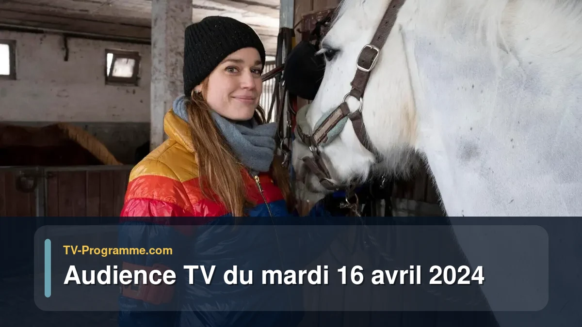 Audiences TV et audimat en prime time du Mardi 16 avril 2024