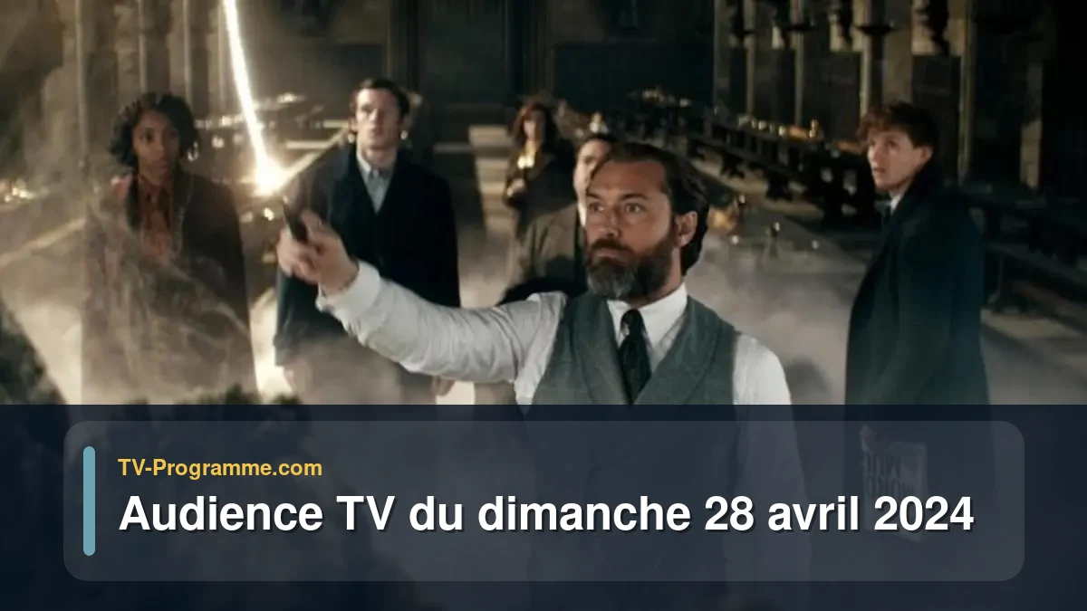 Audiences TV et audimat en prime time du Dimanche 28 avril 2024