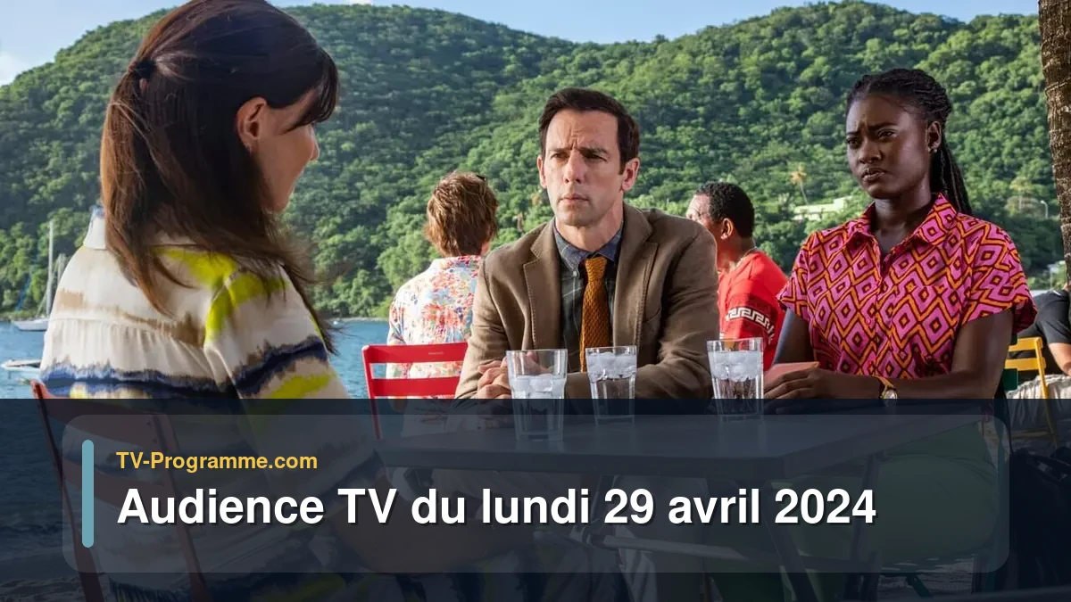 Audiences TV et audimat en prime time du Lundi 29 avril 2024