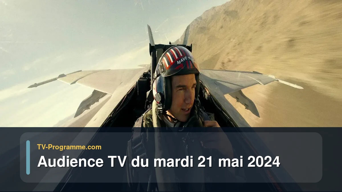 Audiences TV et audimat en prime time du Mardi 21 mai 2024