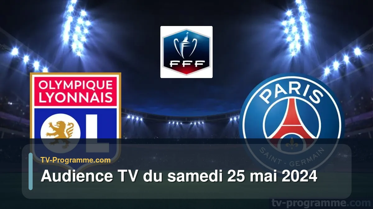 Audiences TV et audimat en prime time du Samedi 25 mai 2024