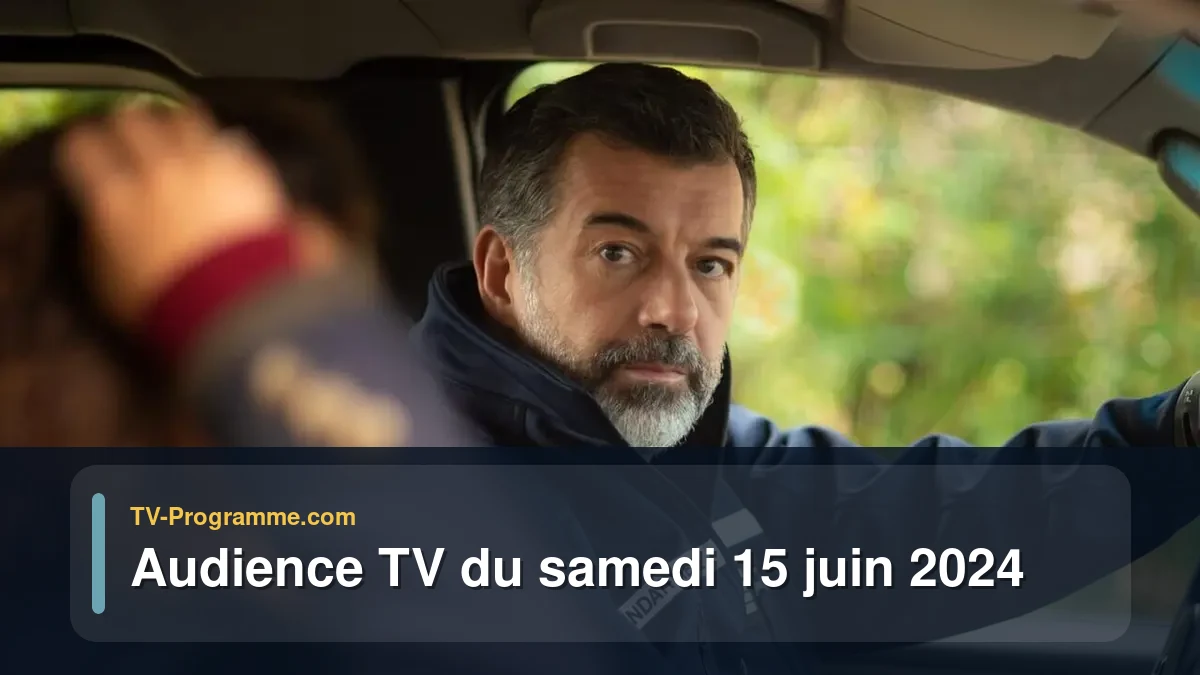 Audiences TV et audimat en prime time du Samedi 15 juin 2024