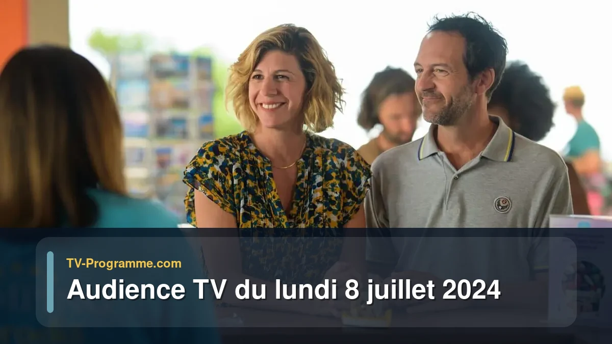 Audiences TV et audimat en prime time du Lundi 8 juillet 2024