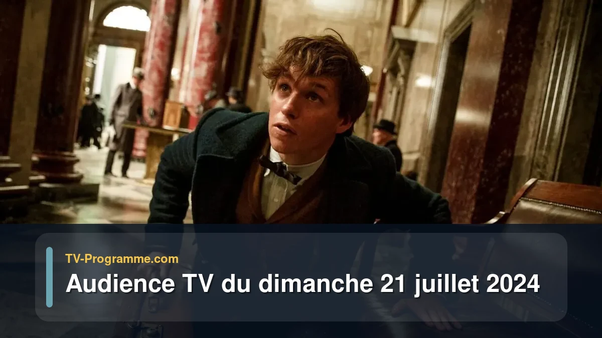 Audiences TV et audimat en prime time du Dimanche 21 juillet 2024