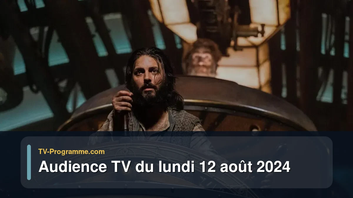 Audiences TV et audimat en prime time du Lundi 12 août 2024