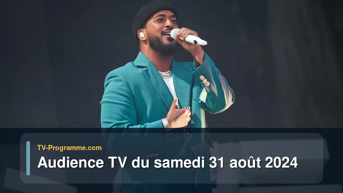 Audiences TV et audimat en prime time du Samedi 31 août 2024