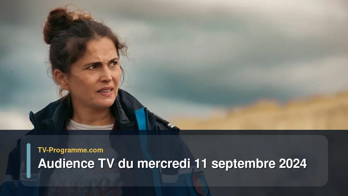 Audiences TV et audimat en prime time du Mercredi 11 septembre 2024