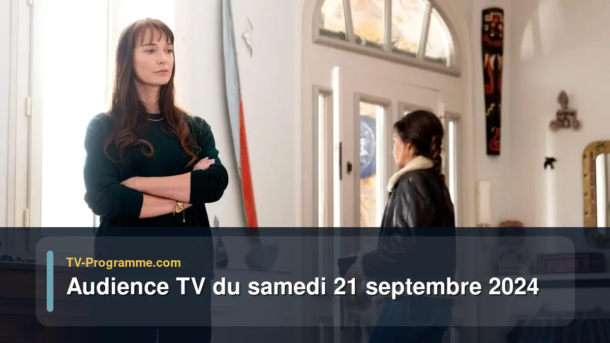 Audiences TV et audimat en prime time du Samedi 21 septembre 2024