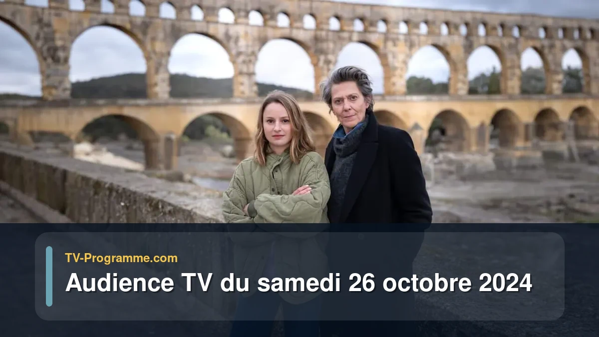 Audiences TV et audimat en prime time du Samedi 26 octobre 2024