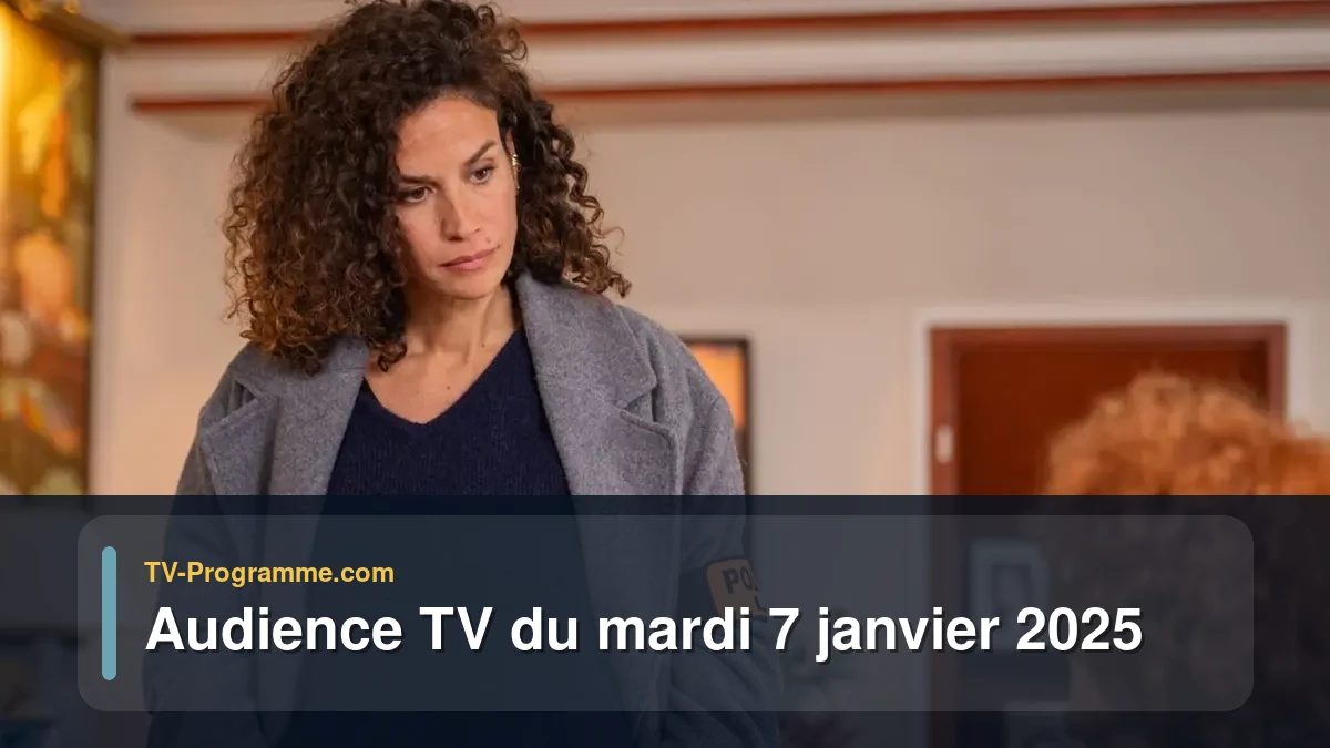 Audiences TV et audimat en prime time du Mardi 7 janvier 2025