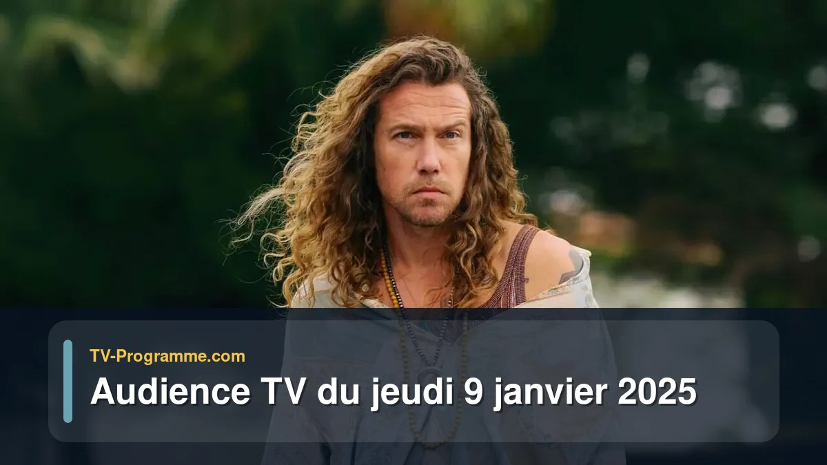 Audiences TV et audimat en prime time du Jeudi 9 janvier 2025
