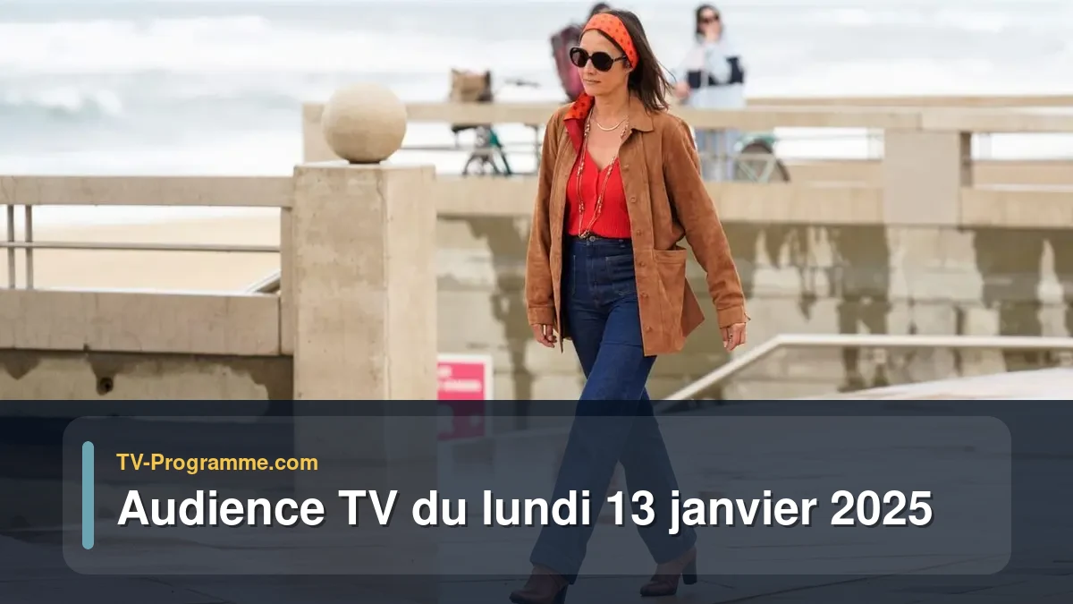 Audiences TV et audimat en prime time du Lundi 13 janvier 2025