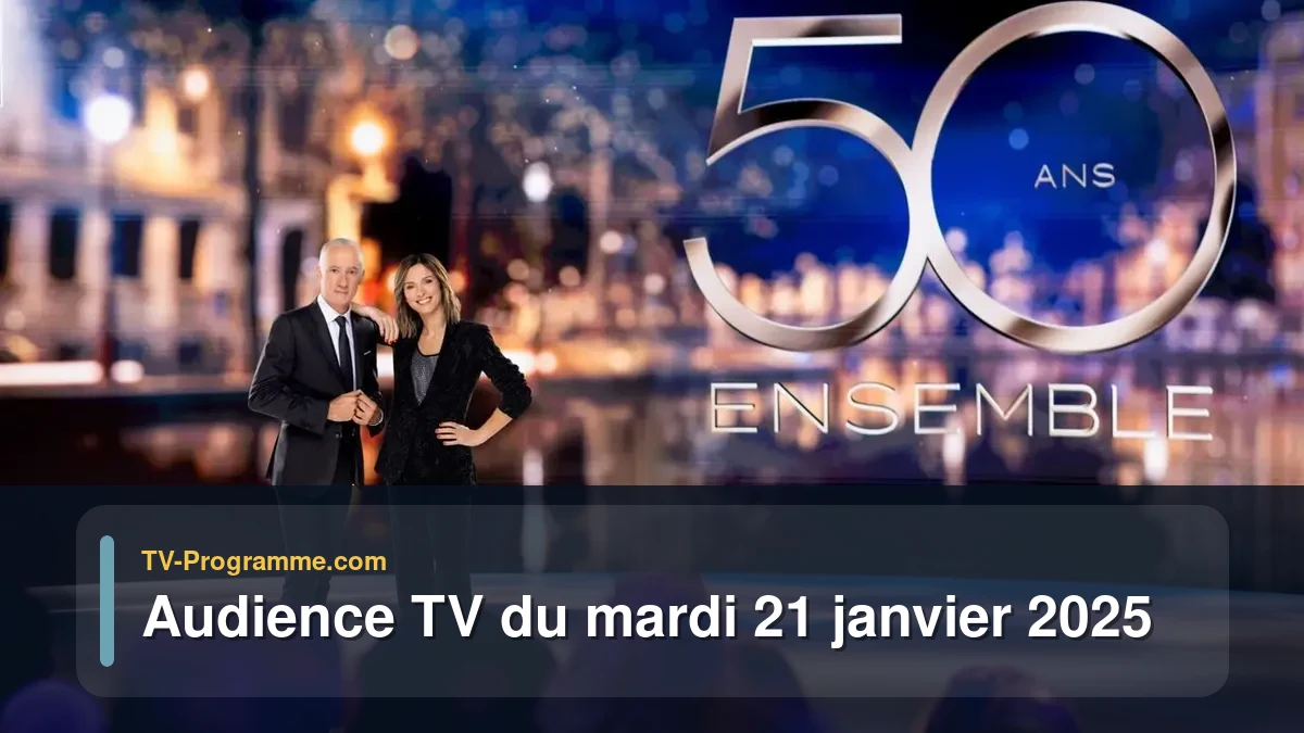 Audiences TV et audimat en prime time du Mardi 21 janvier 2025