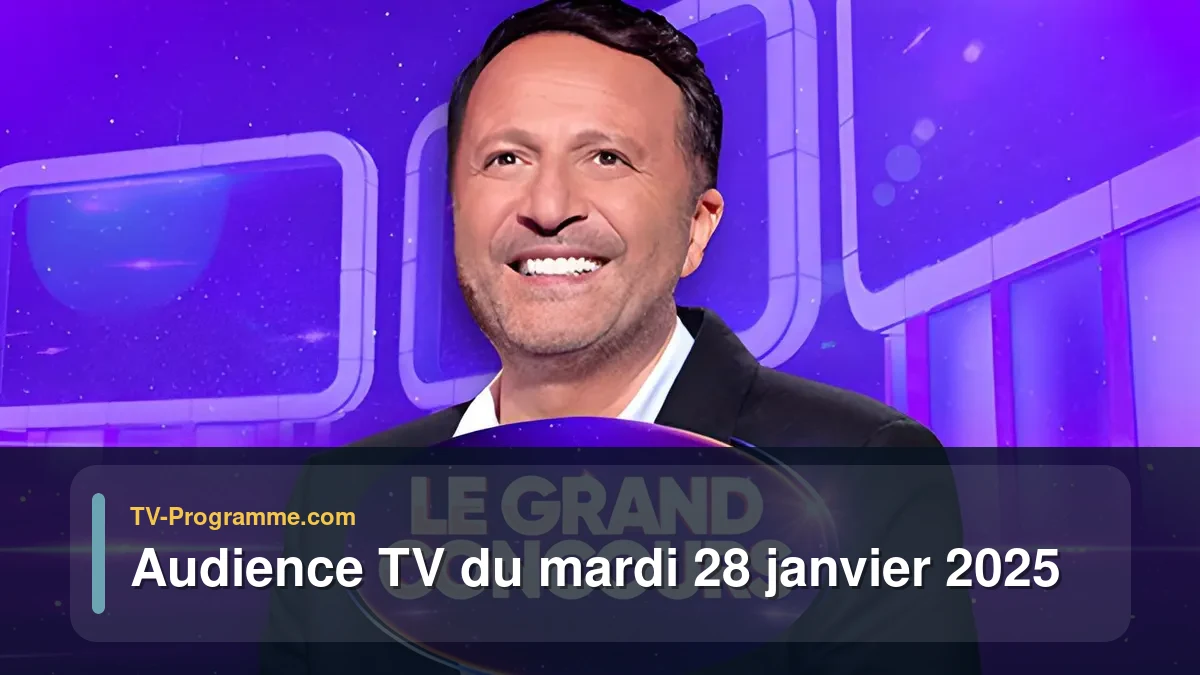 Audiences TV et audimat en prime time du Mardi 28 janvier 2025