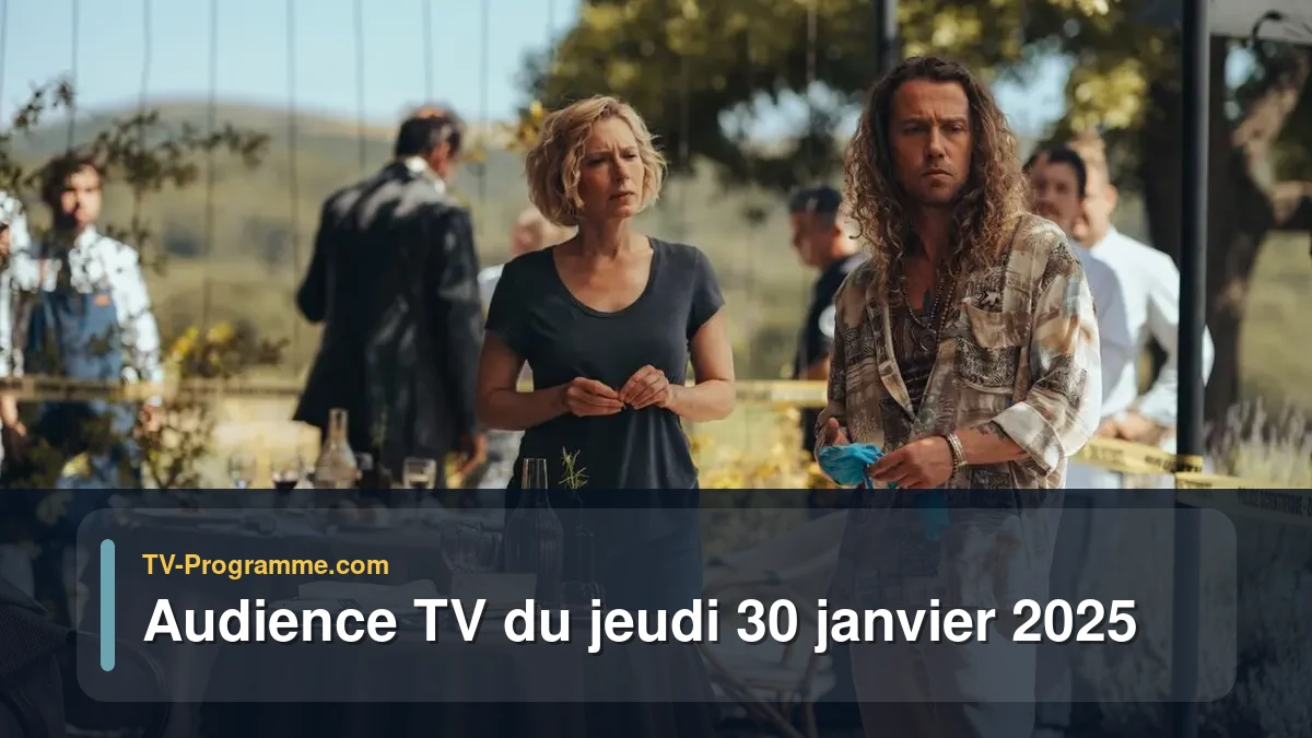 Audience TV du Jeudi 30 janvier 2025