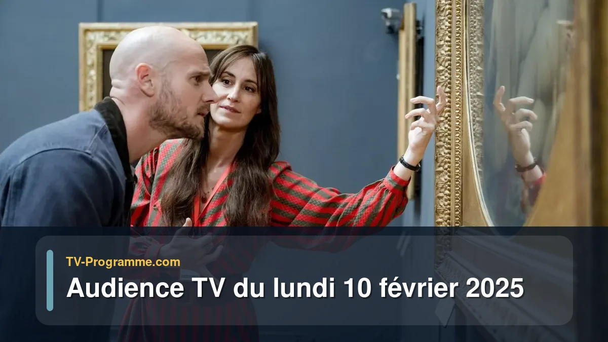 Audiences TV et audimat en prime time du Lundi 10 février 2025