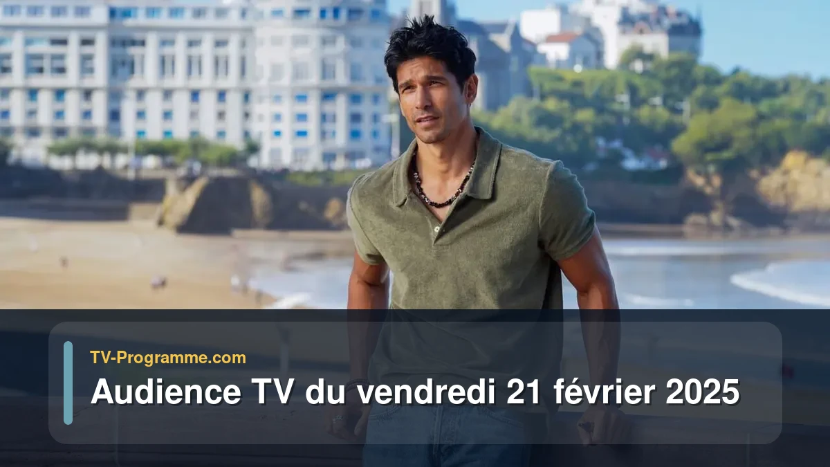 Audience TV du Vendredi 21 février 2025