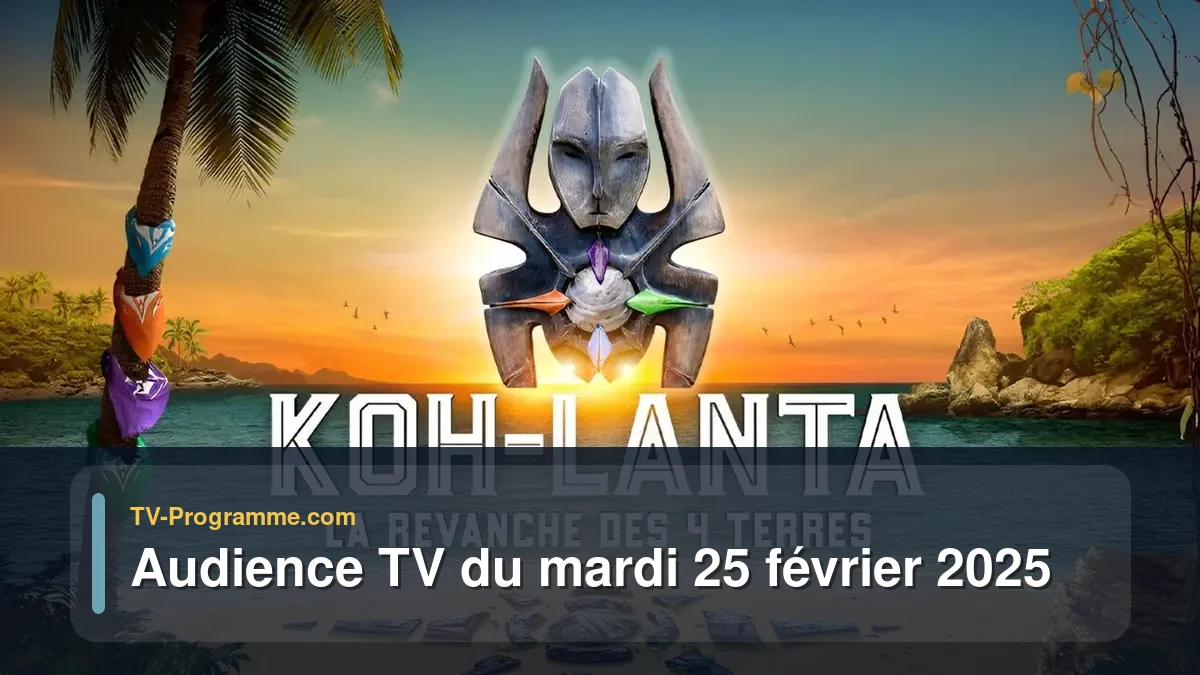 Audiences TV et audimat en prime time du Mardi 25 février 2025