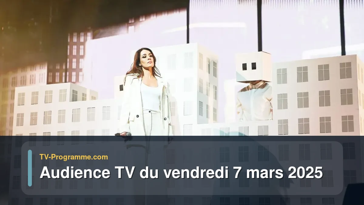 Audiences TV et audimat en prime time du Vendredi 7 mars 2025