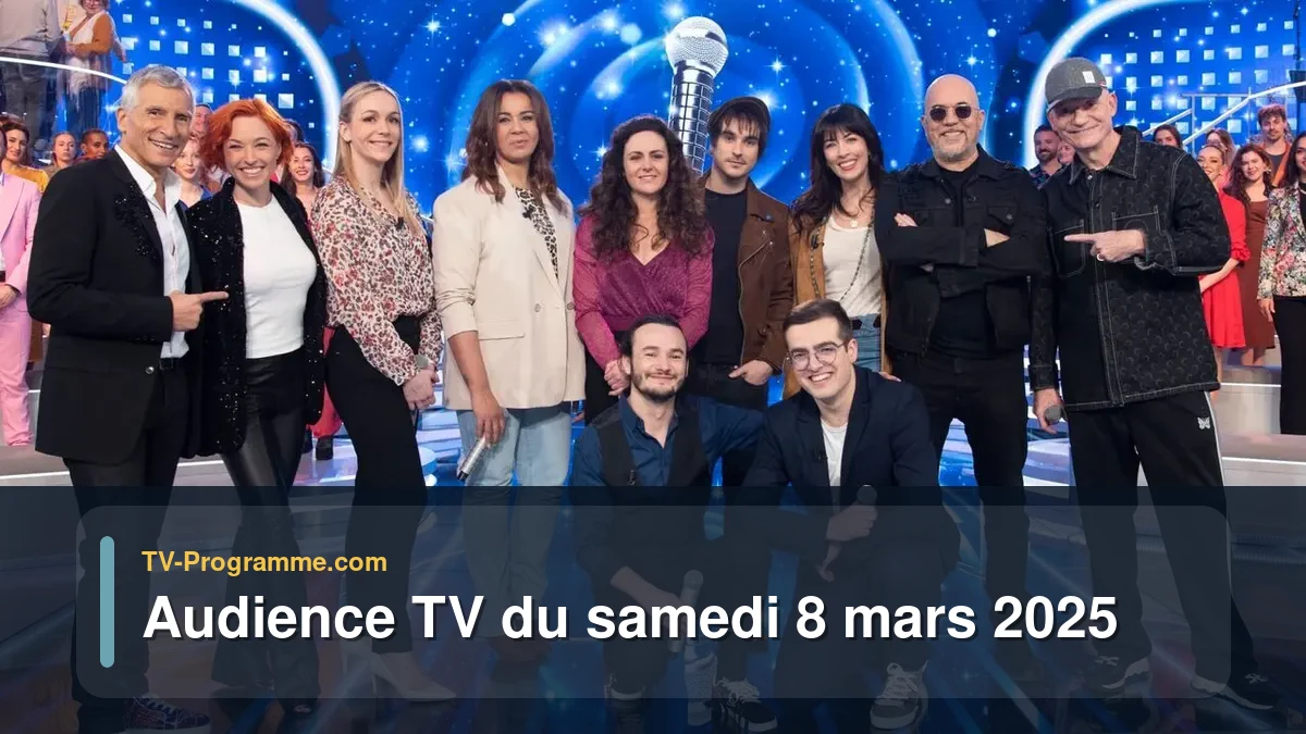 Audiences TV et audimat en prime time du Samedi 8 mars 2025