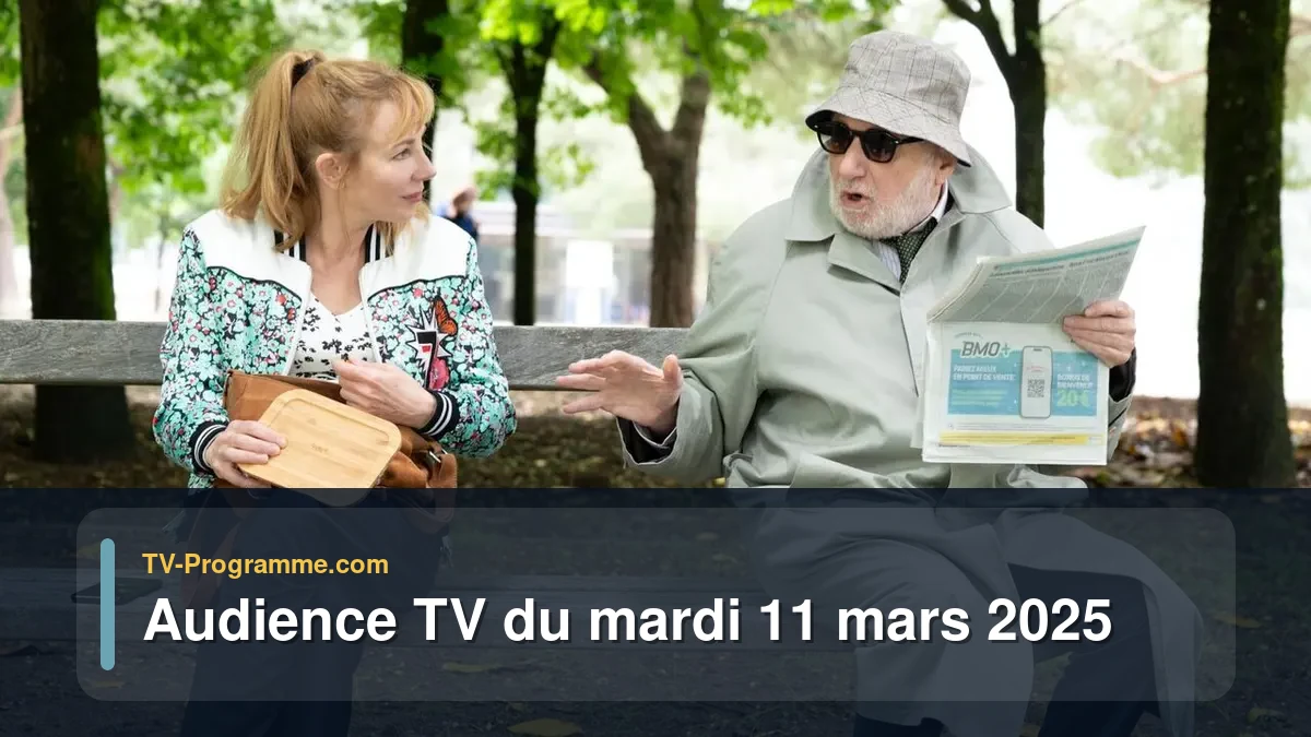 Audiences TV et audimat en prime time du Mardi 11 mars 2025
