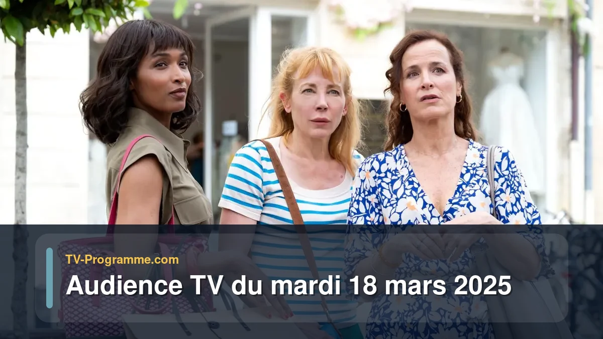 Audiences TV et audimat en prime time du Mardi 18 mars 2025