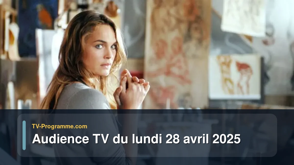 Audiences TV et audimat en prime time du Lundi 28 avril 2025