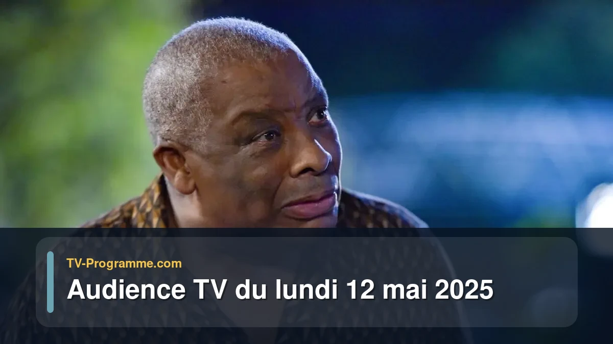 Audiences TV et audimat en prime time du Lundi 12 mai 2025