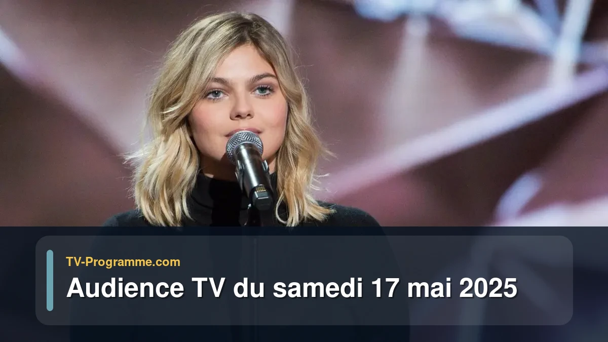 Audiences TV et audimat en prime time du Samedi 17 mai 2025