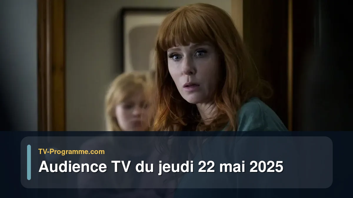 Audience TV du Jeudi 22 mai 2025