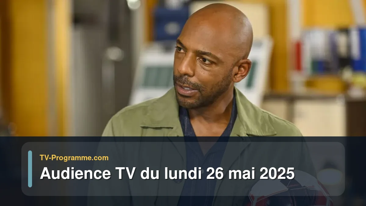 Audiences TV et audimat en prime time du Lundi 26 mai 2025