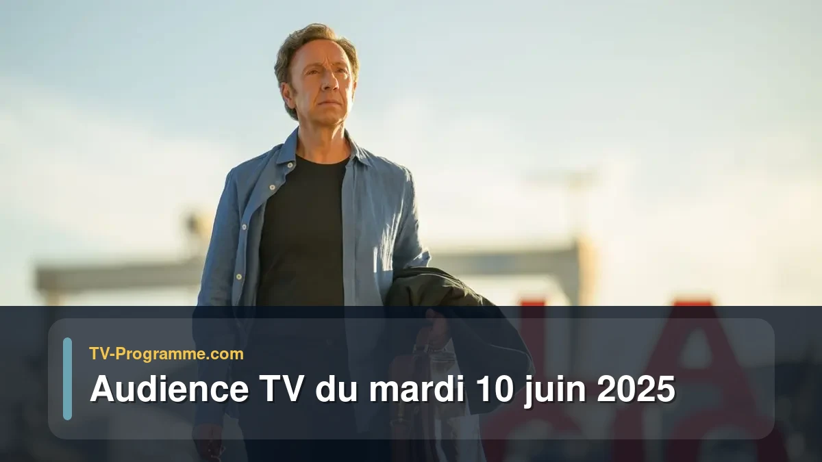 Audiences TV et audimat en prime time du Mardi 10 juin 2025