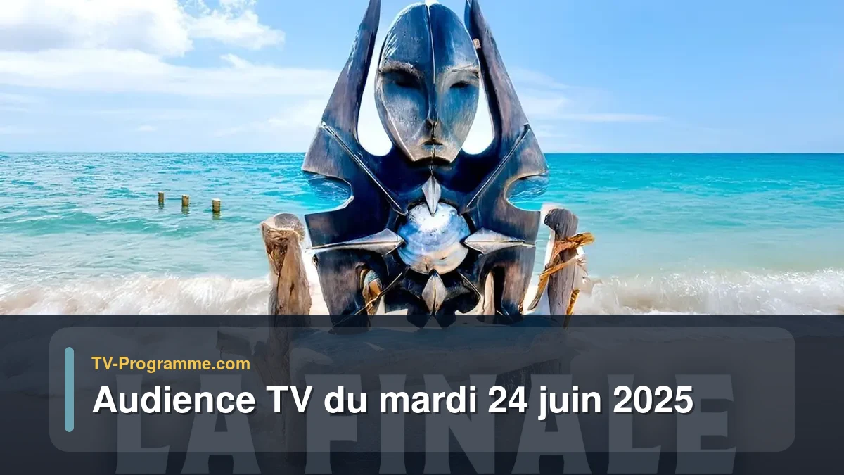 Audiences TV et audimat en prime time du Mardi 24 juin 2025