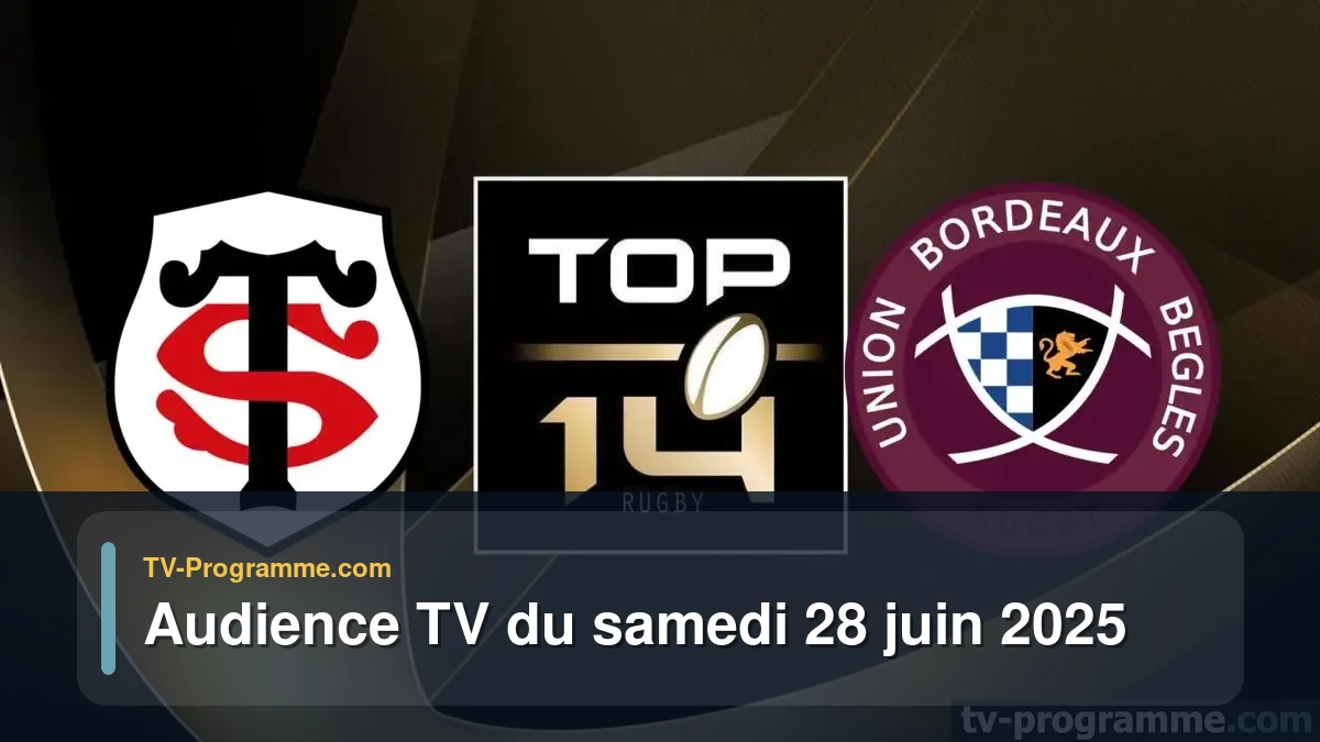 Audience TV du Samedi 28 juin 2025