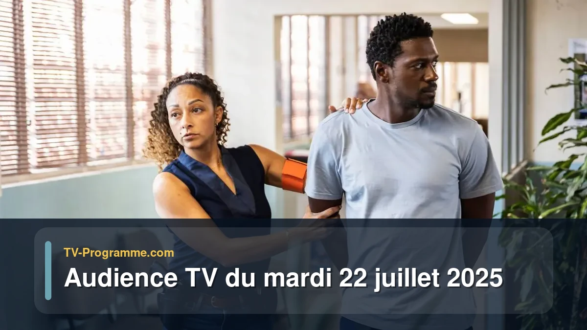 Audiences TV et audimat en prime time du Mardi 22 juillet 2025