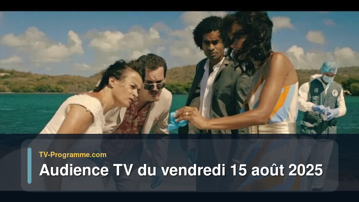 Audiences TV et audimat en prime time du Vendredi 15 août 2025