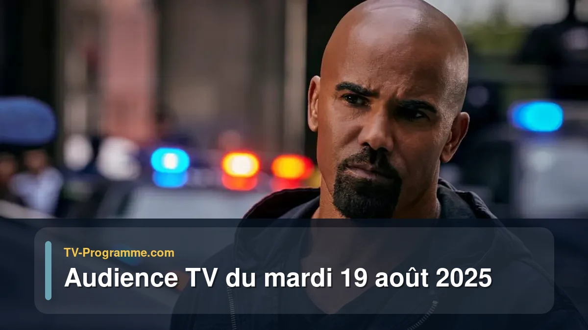 Audiences TV et audimat en prime time du Mardi 19 août 2025