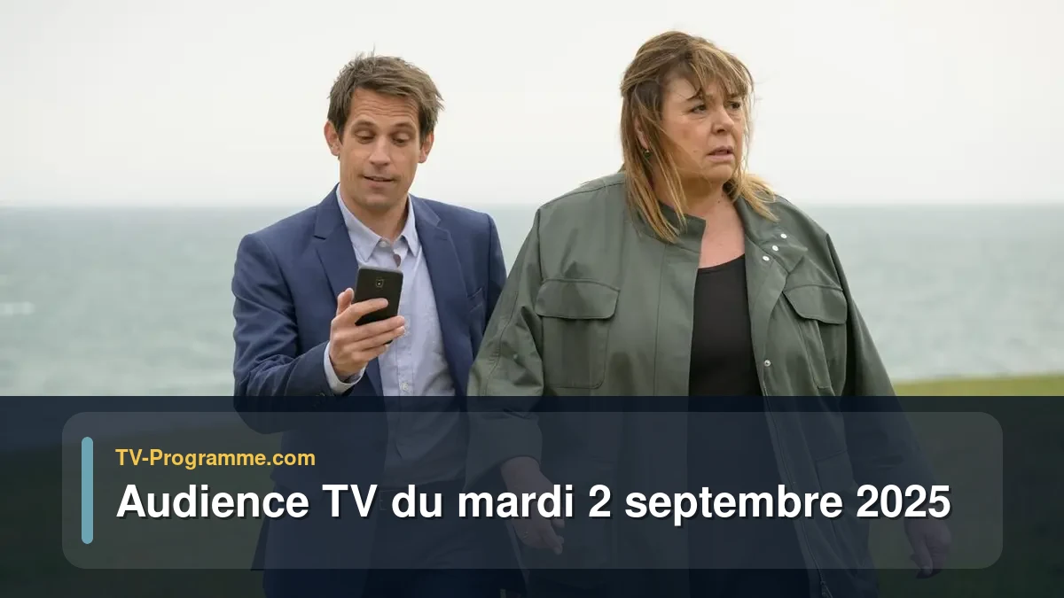 Audiences TV et audimat en prime time du Mardi 2 septembre 2025