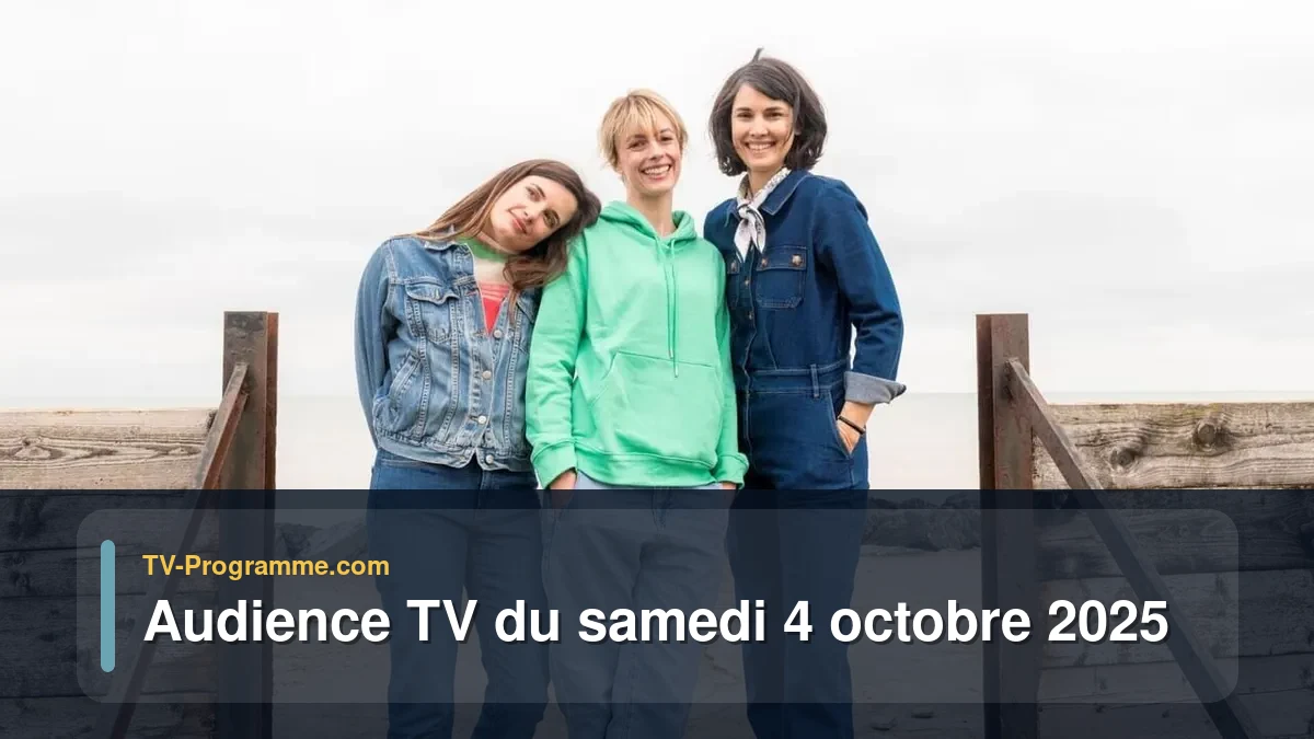 Audiences TV et audimat en prime time du Samedi 4 octobre 2025