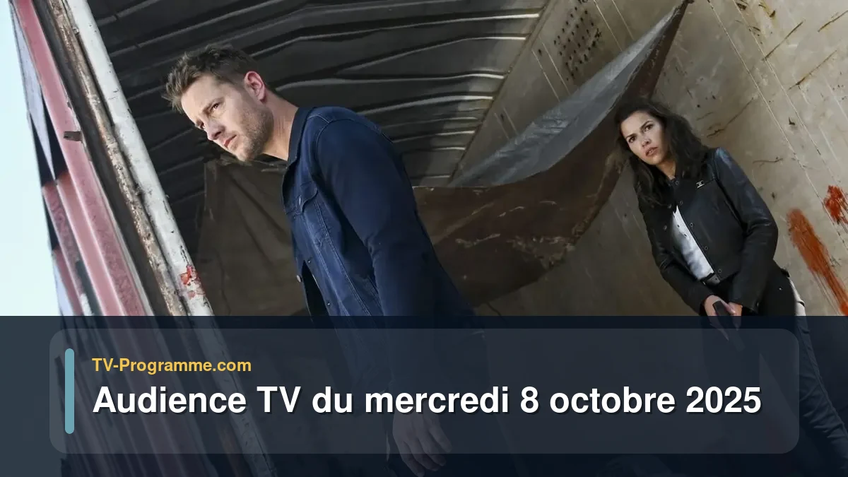 Audience TV du Mercredi 8 octobre 2025